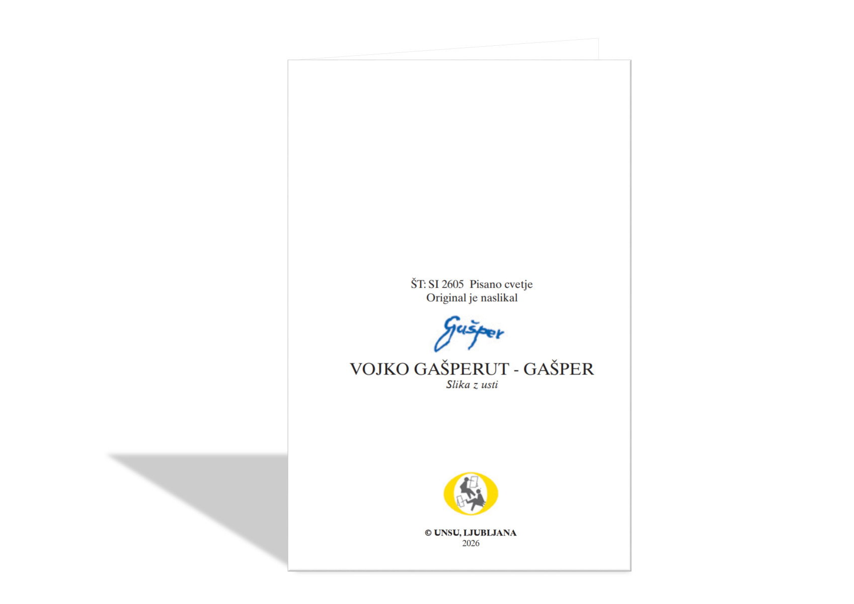 Voščilnica Pisano cvetje - slika 3